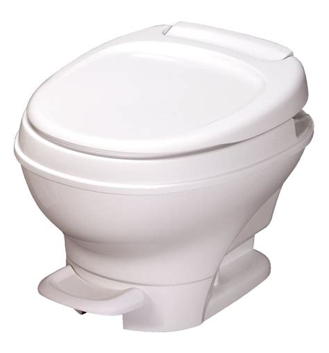 RV toilet with water magic